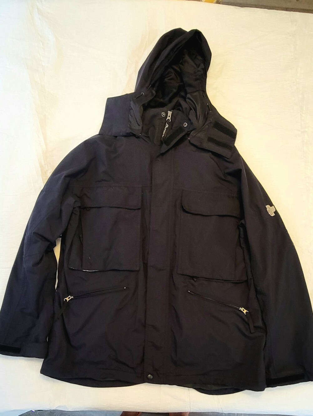 Vintage Burton Snowboards Storm-Lite AK Technical Field Jacket - Men's XL Black